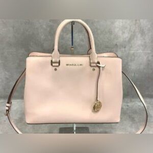 MICHAEL KORS Savannah Large Leather Satchel